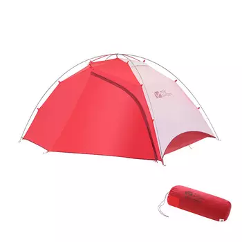 Mobi Garden палатка для улицы, кемпинга, непромокаемая и ветрозащитная, сверхлегкая, двухслойная, для походов, простая в сборке, с горным крылом, красная, для двух человек