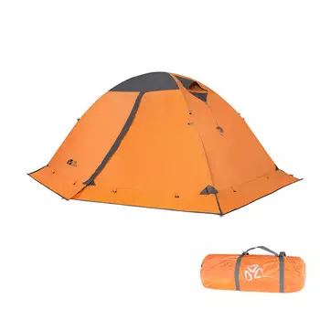 Mobi Garden палатка уличная непромокаемая четырехсезонная палатка зимняя альпийская пустыня снег холодная гора плюс красный серый (двойной)