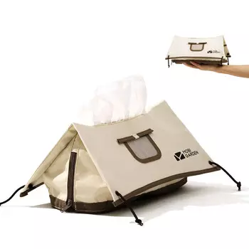 Mobi Garden периферийная палатка в форме хлопка, бытовой журнальный столик, коробка для салфеток, бумажная коробка, рулонная коробка, маленькая палатка, коробка для салфеток