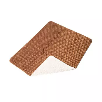Mobi Garden походный коврик для кемпинга, влагостойкий и грязеотталкивающий складной складной коврик для хранения из бархата с имитацией ягненка, влагостойкий коврик каштанового цвета M