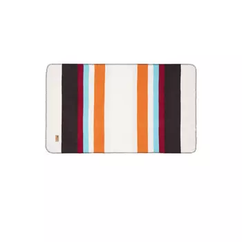 Mobi Garden покачивающееся походное одеяло в совместном стиле, теплое одеяло в полоску с начесом в ретро-стиле, светлое песочное полосатое одеяло