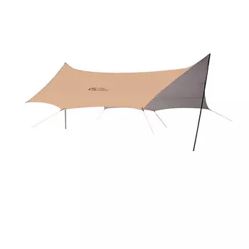 Mobi Garden складной портативный кемпинговый навес от солнца палатка 520 индивидуальный навес теплого песочного цвета