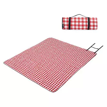 Mobi Garden Складной портативный коврик для пикника в парке, кемпинге, ультра-легкий коврик для пикника, красный плед Rising Sun (180*200)