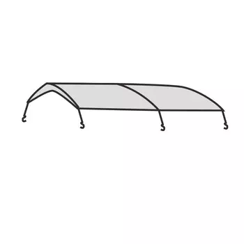 Mobi Garden складной портативный сверхбольшой объем для улицы с двумя спальнями и одной гостиной с защитой от солнца и дождя, 3-полюсный виниловый навес