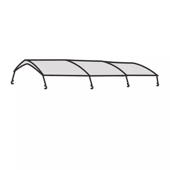 Mobi Garden складной портативный сверхбольшой объем для улицы с двумя спальнями и одной гостиной с защитой от солнца и дождя, 4-полюсный виниловый навес