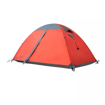 Mobi Garden уличное портативное утолщенное непромокаемое, ветрозащитное и солнцезащитное альпинистское снаряжение классическая версия - красный (три человека)