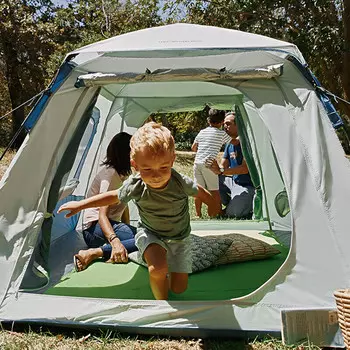 Mobi Garden утолщенное оборудование для кемпинга на открытом воздухе, портативная складная палатка, базовый комплект для кемпинга, C2