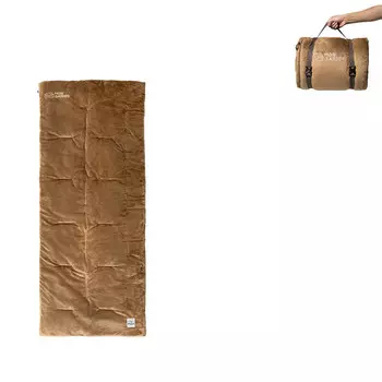 Mobi Garden утолщенный морозостойкий зимний коралловый бархатный спальный коврик для кемпинга зимой мягкая луна 6-14 теплый песочный цвет 2,4 кг