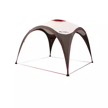Mobi Garden водонепроницаемый и непромокаемый большой космический навес, павильон, палатка для вечеринки, прихожая + сетчатая дверь, упаковка из 4 предметов
