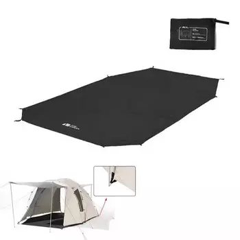 Mobi Garden Yellow Duck Joint для кемпинга на открытом воздухе, 3-4 человека, ветрозащитная и непромокаемая всесезонная палатка, коврик для задней комнаты (темно ночью)