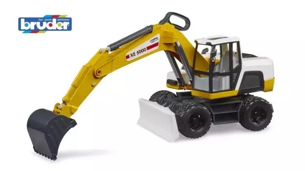 Мобильный экскаватор Bruder