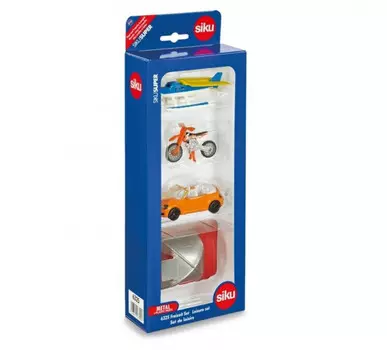 Моча, транспорт для отдыха, подарочный набор Siku