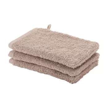 Мочалка london, 3 предмета Aquanova, светло-коричневый