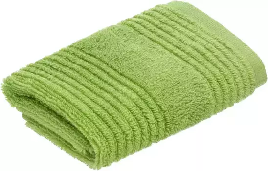 Мочалки Vossen "Завтра", (3 шт.), с полосатой структурой 30х30 см (3 шт.), цвет meadow green