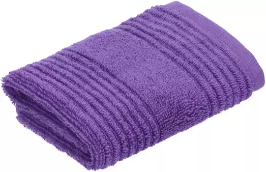 Мочалки Vossen "Завтра", (3 шт.), с полосатой структурой 30х30 см (3 шт.), цвет lollipop