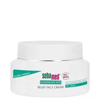 Мочевина, успокаивающий крем для очень сухой кожи, 50 мл Sebamed Extreme Dry Skin Relief Face Cream 5%