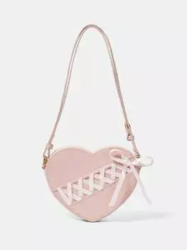 MOD Женская милая модная сумка через плечо в форме сердца Shein, розовый