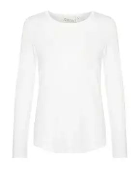 Модальная блузка топ и футболка My Essential Wardrobe, белый