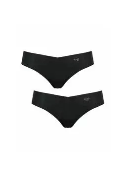 Модальные хипстринги ZERO (2 шт.), черные Sloggi, черный