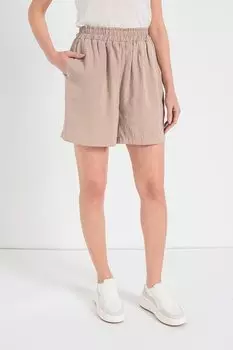 Модальные шорты с боковыми карманами Only, коричневый