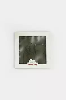 Модальный набор из 4 штук (топ с длинными рукавами, брюки, шапка, перчатки) BabyCosy Organic Wear, зеленый