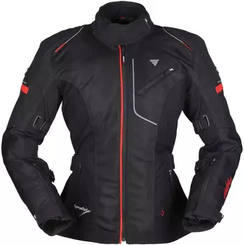 Modeka Belastar Дамы текстильной куртка, черный