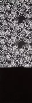 Шарф Modeka Black Skulls многофункциональный с рисунком