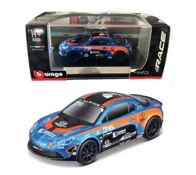 Модель Alpine A110 Cup 1:43 Bburago Race 18-38303