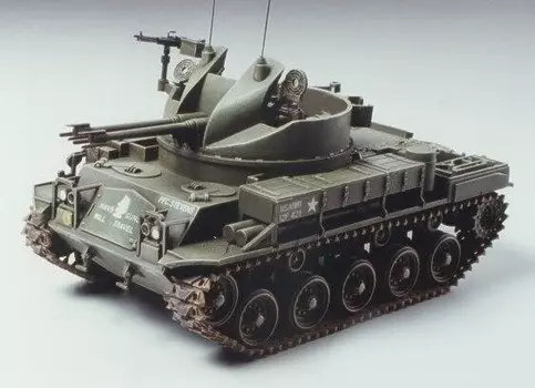Модель американской пушки M42 Duster Tamiya