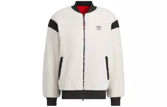 МОДЕЛЬ CO-BRANDED FEIFEI RUAN Куртка унисекс белого цвета Adidas Originals, белый