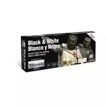 Модель Цвет Черно-белый комплект, Model Color - Sets