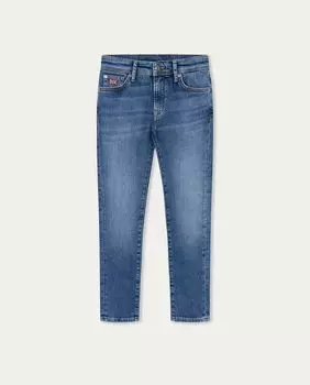 Модель детских джинсов SLIM DENIM Hackett, синий