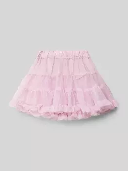 Модель многоярусной юбки «RITUL TULLE» Name It, розовый