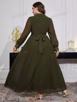 Модельное длинное платье