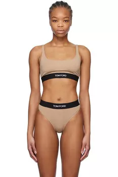 Модельный бралетт с подписью Tom Ford, цвет dusty rose