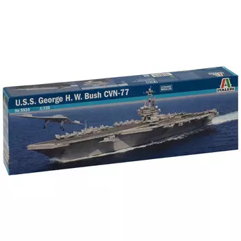 Модельный комплект Джордж Буш-старший CVN77 Italeri