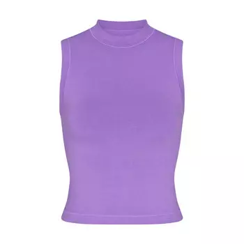 Модельный топ с горловиной SKIMS Cotton Jersey, цвет Ultra Violet