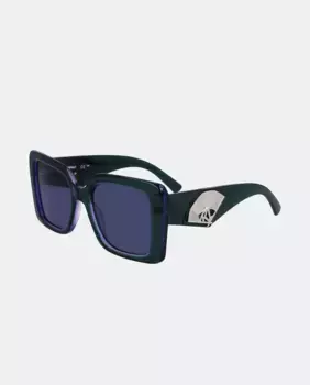 Модель солнцезащитных очков KL6126S ацетат оверсайз Karl Lagerfeld, темно-синий