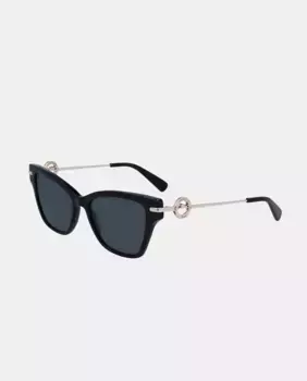 Модель солнцезащитных очков LO737S из ацетата Longchamp, черный