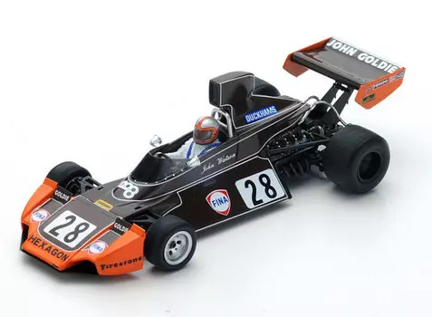 Модель Spark Brabham Bt44 #28 John Watson 5th Italia 1:43 S5259