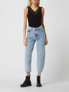 Модель топа из вискозной смеси «Сири» Pieces, черный