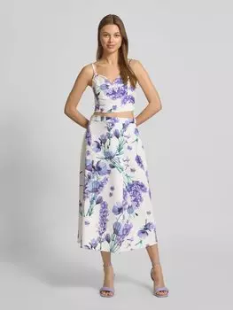 Модель топа с V-образным вырезом «Эшли» GUIDO MARIA KRETSCHMER WOMAN, сиреневый