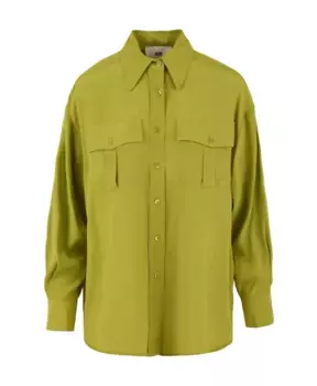 Модель желтой рубашки m1r0042 Solotre, желтый