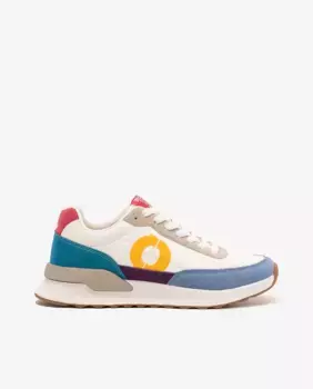 Модель женских кроссовок Condealf из 100% переработанного полиамида Ecoalf, синий