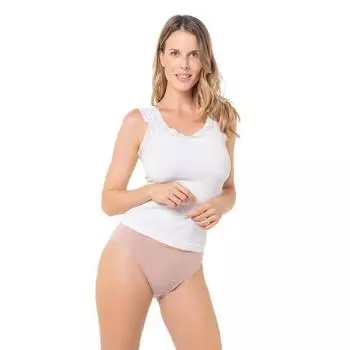 моделирующая футболка Greta ANAISSA, цвет blanco