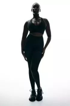 Моделирующие колготки H&M, черный