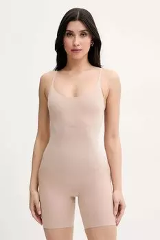 Моделирующий боди Calvin Klein Underwear, бежевый