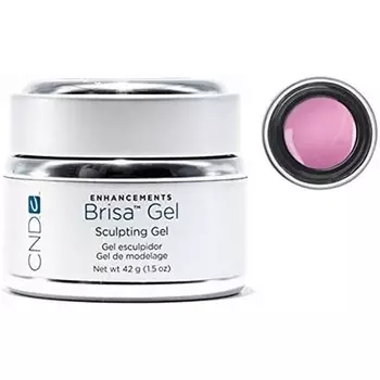 Моделирующий гель Brisa Cool Pink Opaque, 1,5 унции, 42 г, Cnd