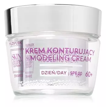 Моделирующий крем с эффектом против морщин 60+ FlosLek Laboratorium Skin Care Expert Snake