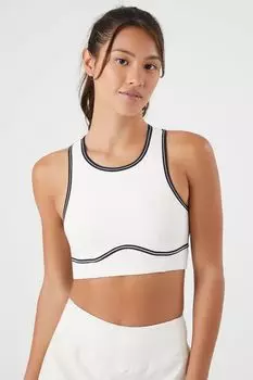 Моделирующий спортивный бюстгальтер Forever 21, ванилла